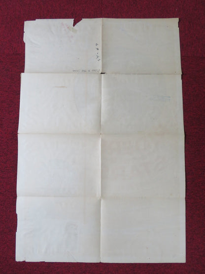 RIDERS TO THE STARS FOLDED US ONE SHEET POSTER WILLIAM LUNDIGAN H. MARSHALL 1954 Rendezvous Cinema Movie posters