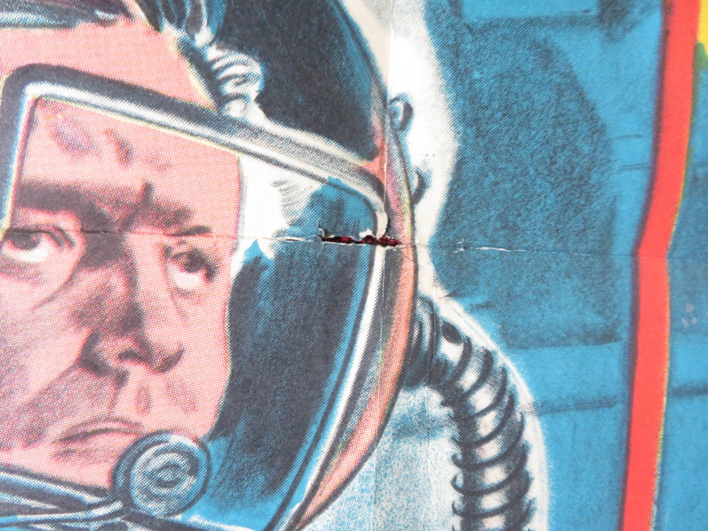 RIDERS TO THE STARS FOLDED US ONE SHEET POSTER WILLIAM LUNDIGAN H. MARSHALL 1954 Rendezvous Cinema Movie posters