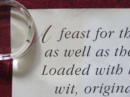 RIDICULE UK QUAD ROLLED POSTER CHARLES BERLING JEAN ROCHEFORT 1996 Rendezvous Cinema Movie posters