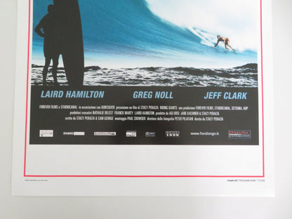 Riding Giants Italian Locandina Poster Laird Hamilton Jeff Clark 2004 Movie posters