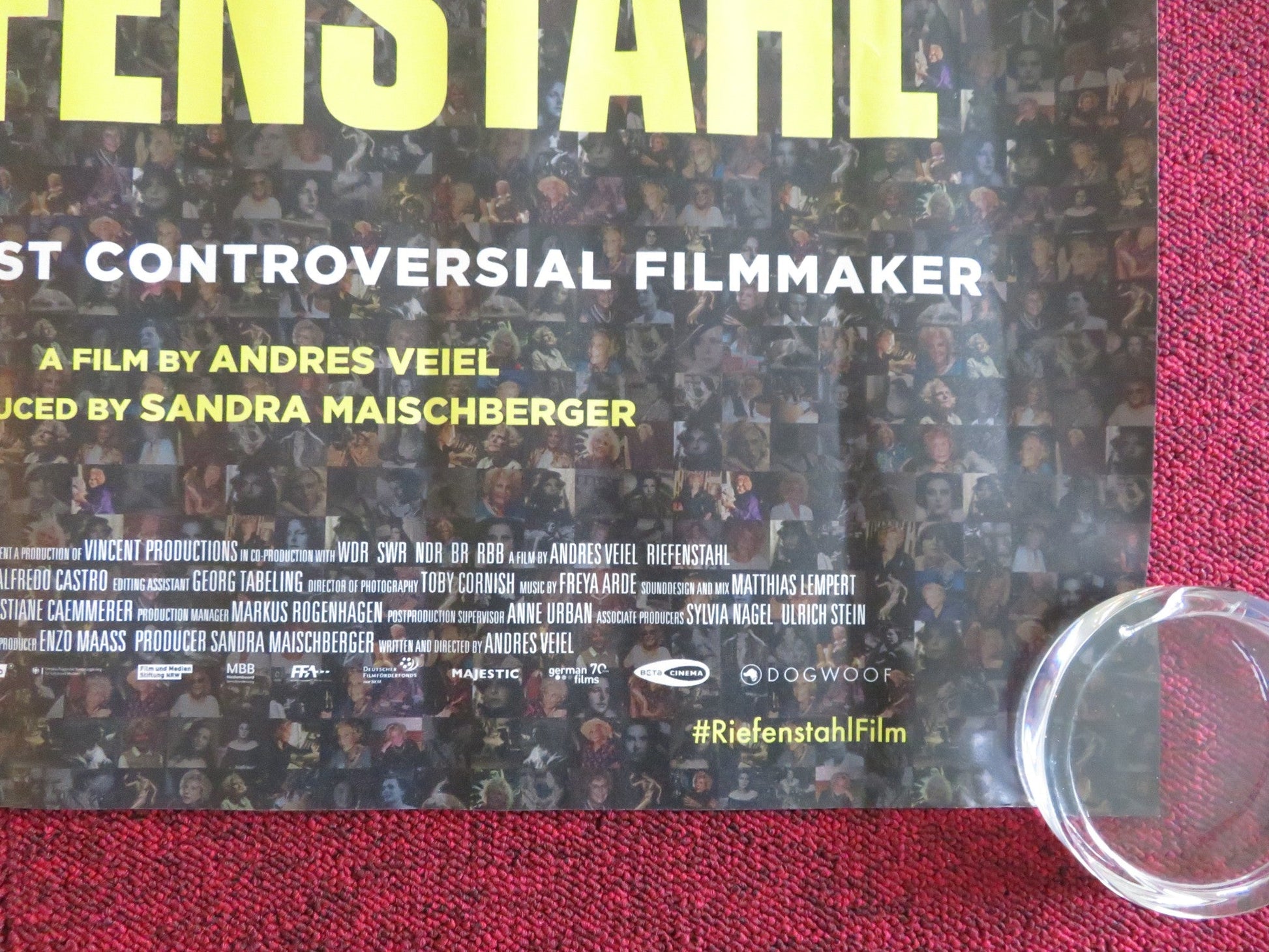 Riefenstahl UK QUAD ROLLED POSTER ULRICH NOETHEN LENI RIEFENSTAHL 2024 Movie posters