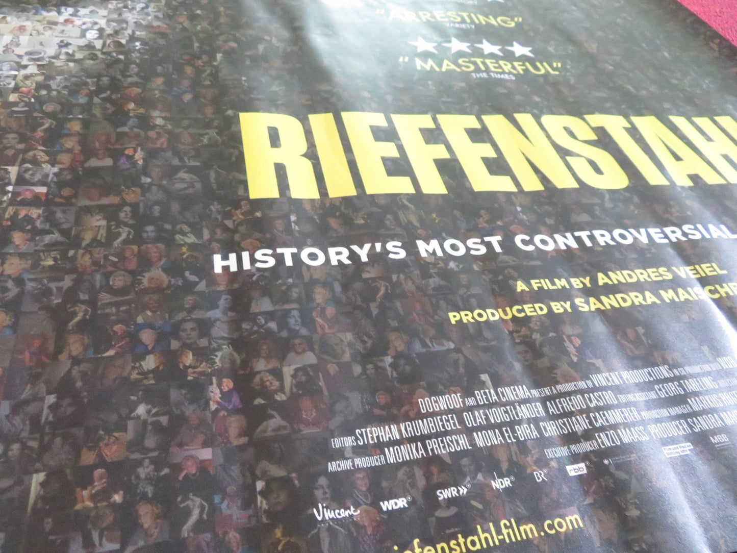 Riefenstahl UK QUAD ROLLED POSTER ULRICH NOETHEN LENI RIEFENSTAHL 2024 Movie posters