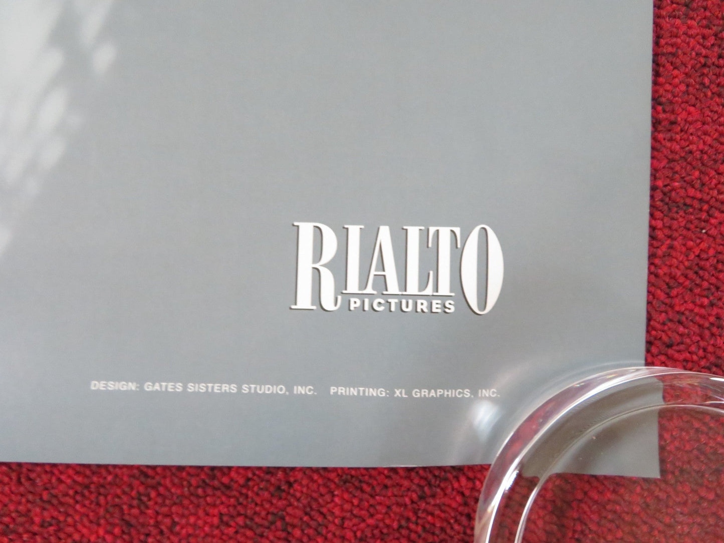 RIFIFI US ONE SHEET ROLLED POSTER JEAN SERVAIS CARL MOHNER 2000s Rendezvous Cinema Movie posters