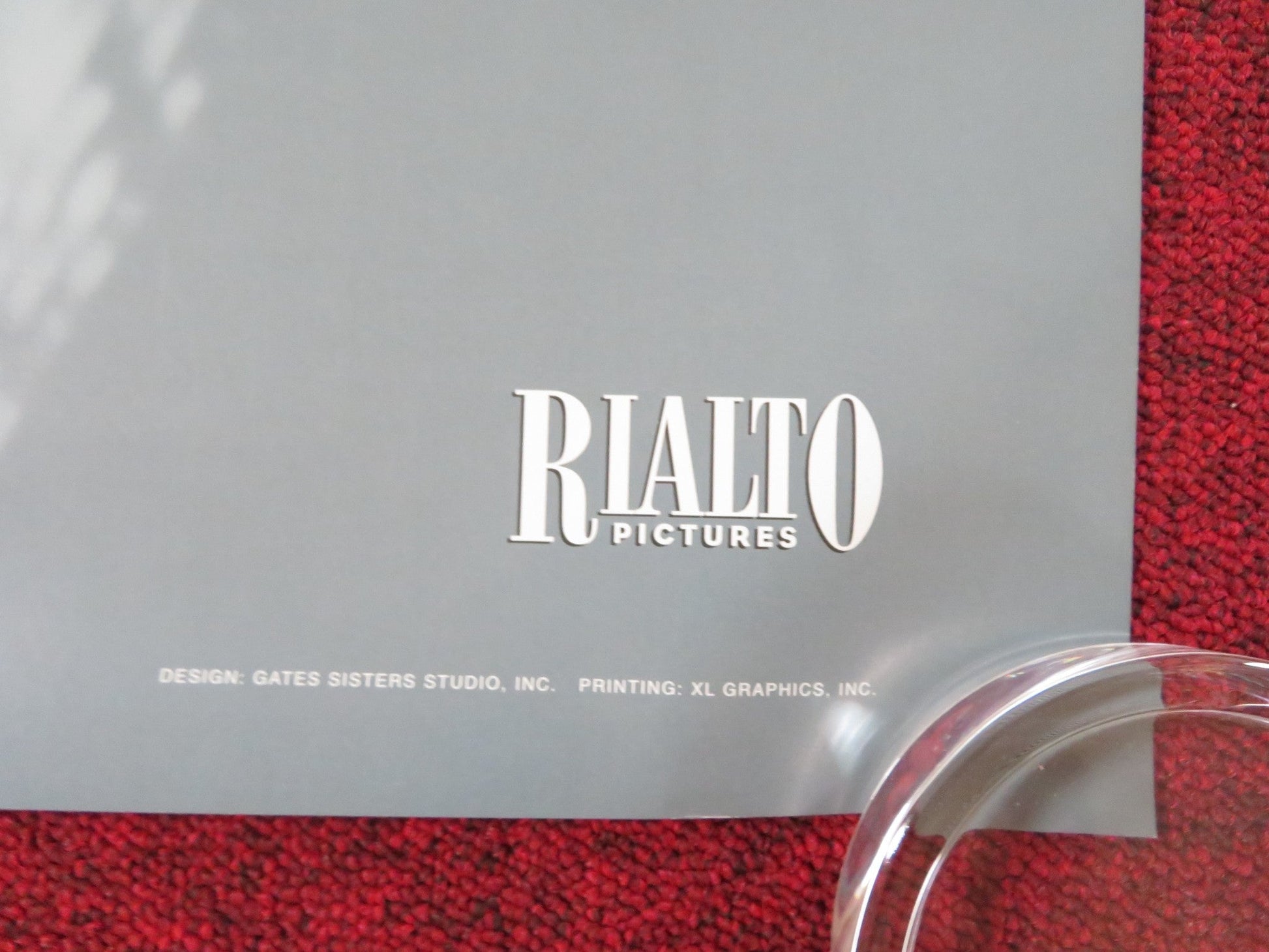 RIFIFI US ONE SHEET ROLLED POSTER JEAN SERVAIS CARL MOHNER 2000s Rendezvous Cinema Movie posters