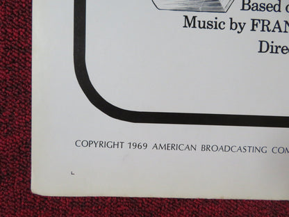 RING OF BRIGHT WATER FOLDED US ONE SHEET POSTER BILL TRAVERS V. MCKENNA 1969 Rendezvous Cinema Movie posters