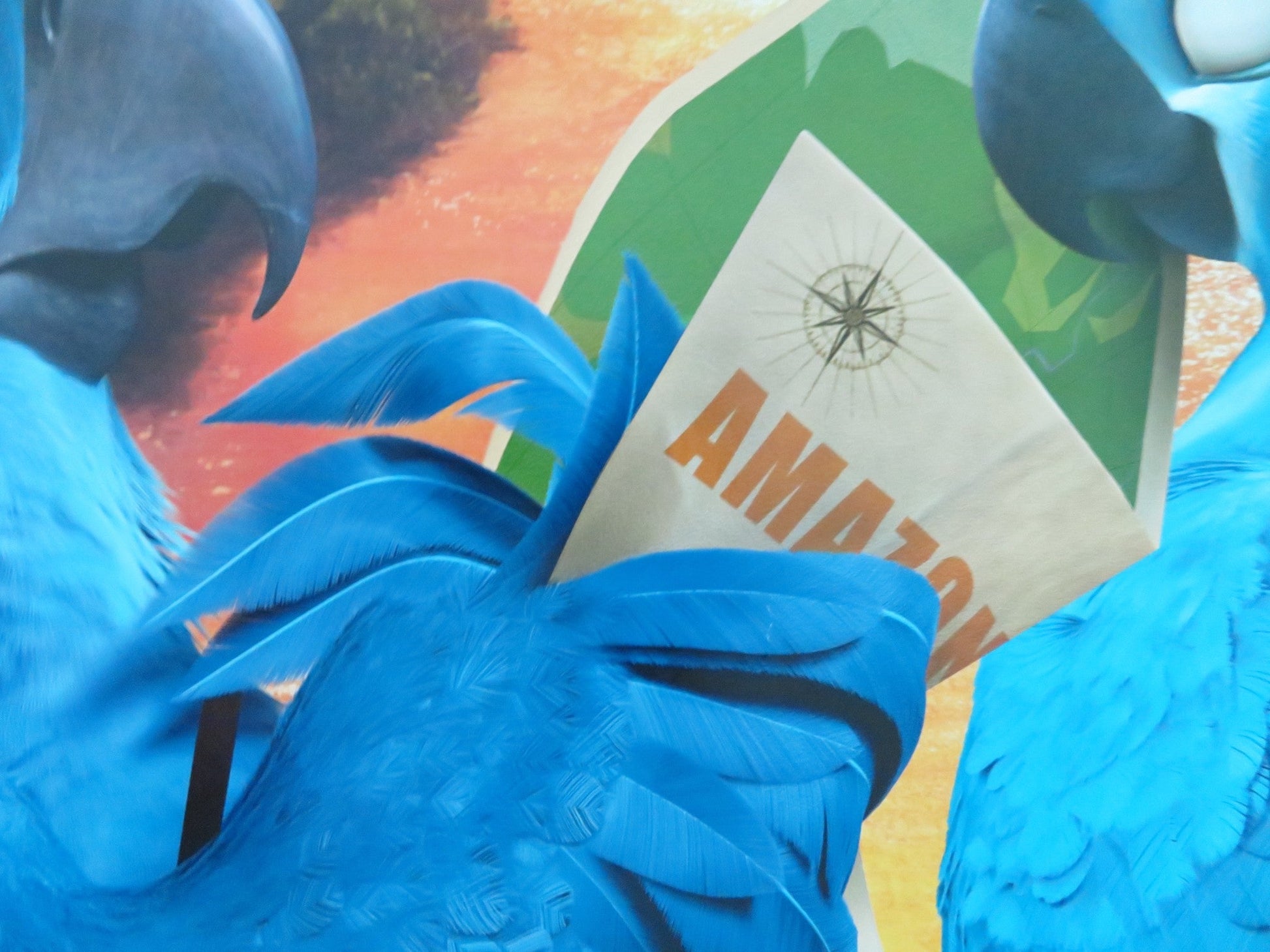 RIO 2 - D ONE SHEET ROLLED POSTER JAKE T. AUSTIN JERMAINE CLEMENT 2014 Movie posters