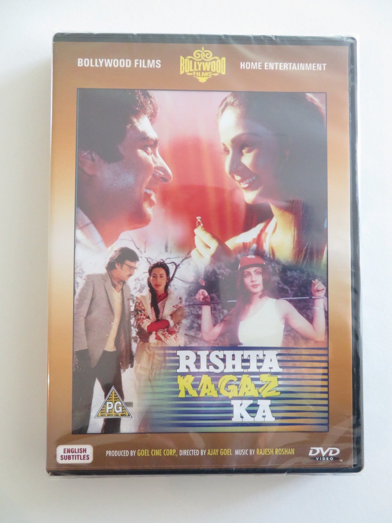RISHTA KAGAZ KA (DVD) NUTAN RAJ BABBAR 1983 REGION ALL Rendezvous Cinema Movie posters