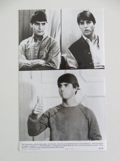 Risky Business Movie Still Photo Lot Of 3 Tom Cruise Rebecca De Mornay 1983 Movie posters