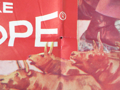 RIVER'S EDGE FOLDED US ONE SHEET POSTER RAY MILLAND ANTHONY QUINN 1957 Rendezvous Cinema Movie posters