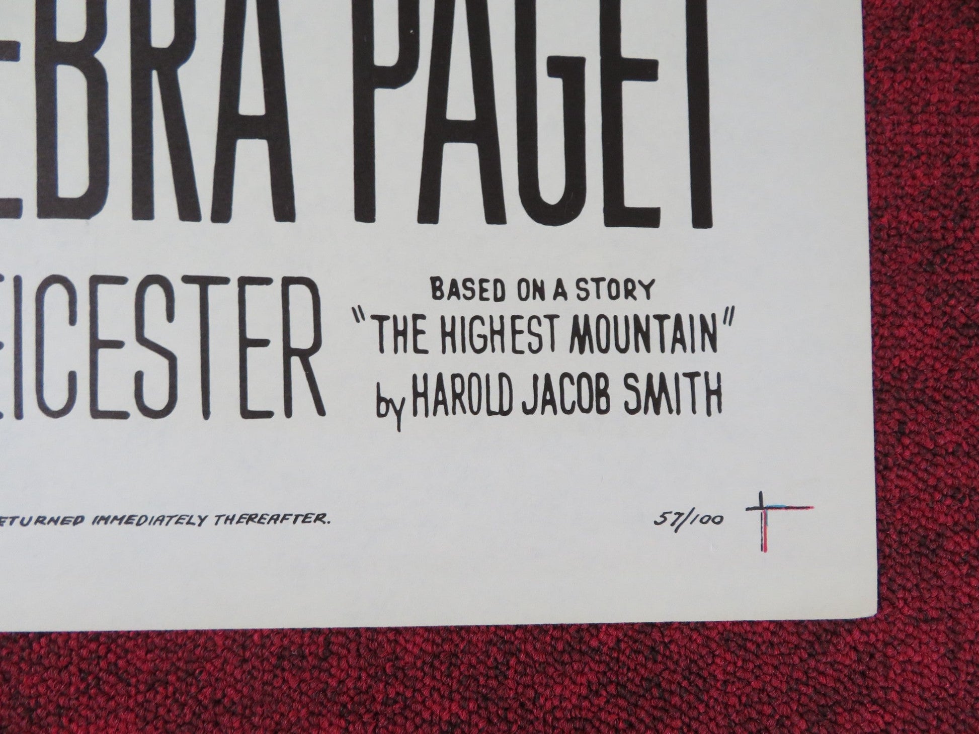 RIVER'S EDGE FOLDED US ONE SHEET POSTER RAY MILLAND ANTHONY QUINN 1957 Rendezvous Cinema Movie posters