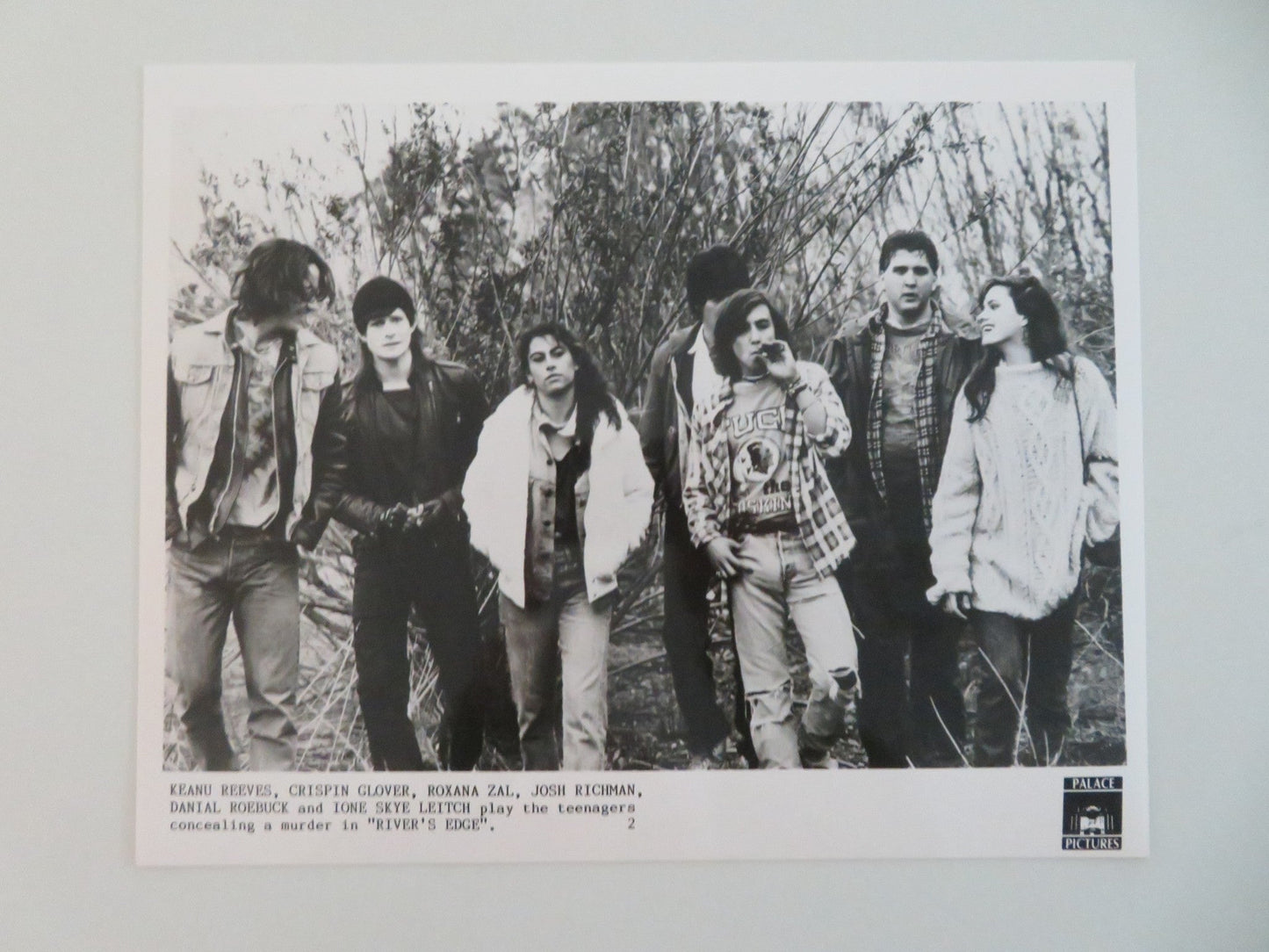 RIVER'S EDGE MOVIE STILL PHOTO LOT OF 4 DENNIS HOPPER KEANU REEVES 1986 Movie posters