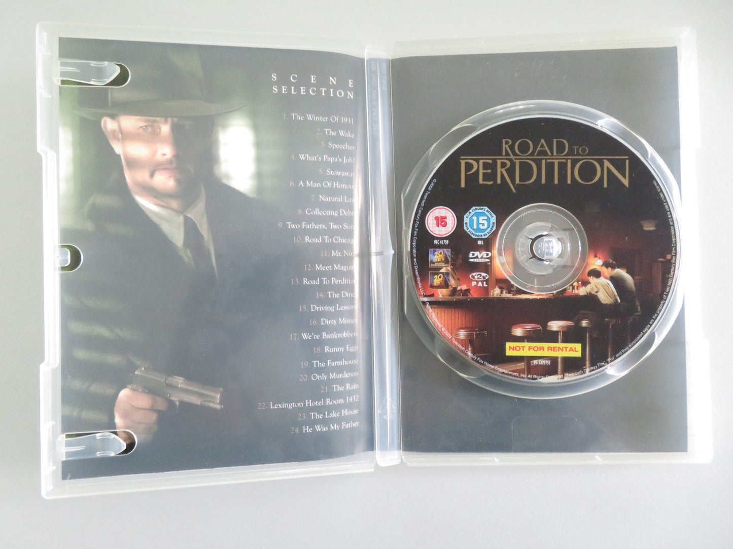 Road to Perdition (DVD) Tom Hanks Paul Newman Jude Law 2002 Region 2 Movie posters