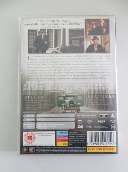 Road to Perdition (DVD) Tom Hanks Paul Newman Jude Law 2002 Region 2 Movie posters