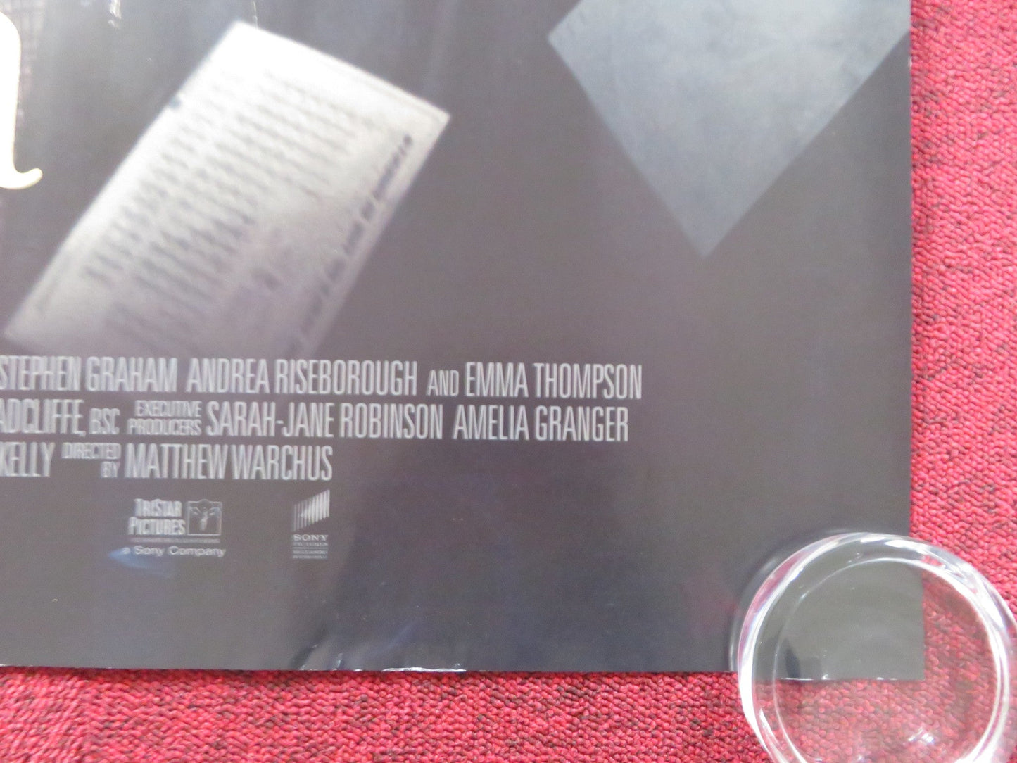 ROALD DAHL'S MATILDA THE MUSICAL - A UK QUAD ROLLED POSTER STEPHEN GRAHAM 2022 Rendezvous Cinema Movie posters