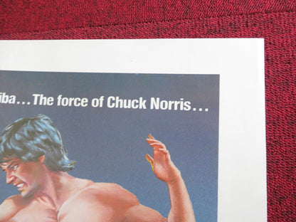 ROARING FIRE FOLDED US ONE SHEET POSTER SONNY CHIBA DUKE SANADA 1981 Rendezvous Cinema Movie posters