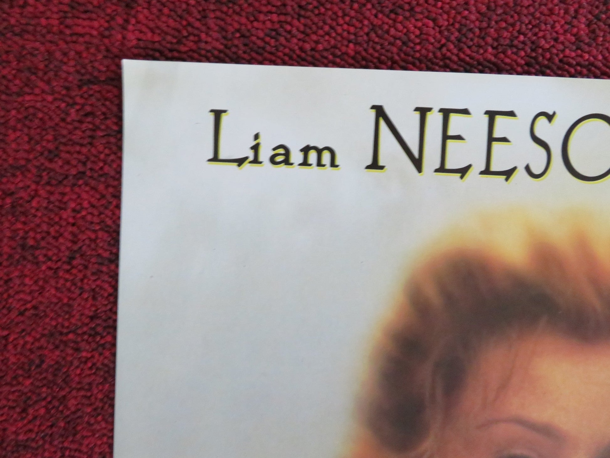 ROB ROY VHS VIDEO POSTER LIAM NEESON JESSICA LANGE 1995 Rendezvous Cinema Movie posters