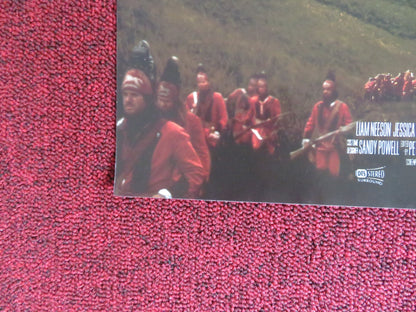 ROB ROY VHS VIDEO POSTER LIAM NEESON JESSICA LANGE 1995 Rendezvous Cinema Movie posters