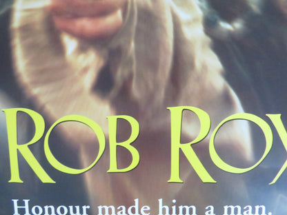 ROB ROY VHS VIDEO POSTER LIAM NEESON JESSICA LANGE 1995 Rendezvous Cinema Movie posters