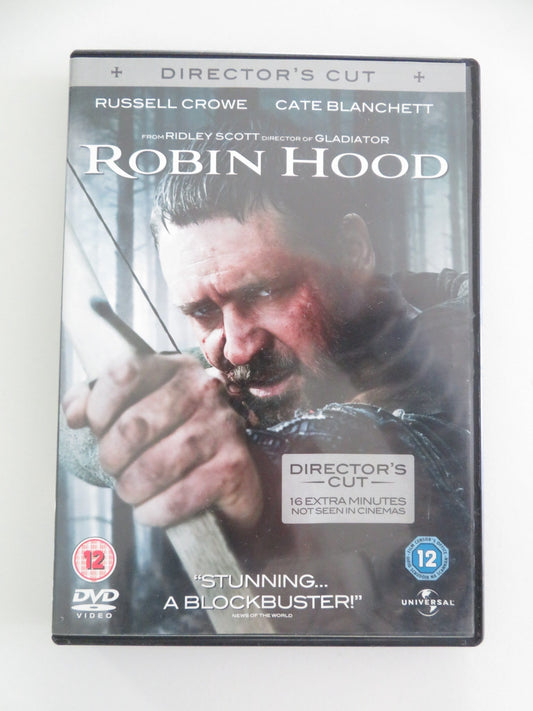 Robin Hood - Director's Cut (DVD) Russell Crowe Cate Blanchett 2010 Region 2,4,5 Movie posters