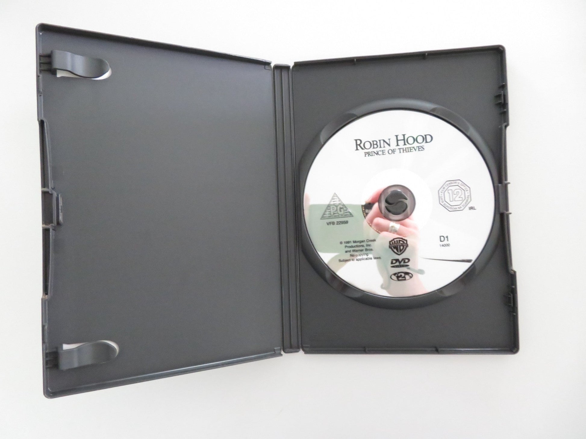 ROBIN HOOD: PRINCE OF THIEVES (DVD) KEVIN COSTNER MORGAN FREEMAN 1991 REGION 2 Movie posters