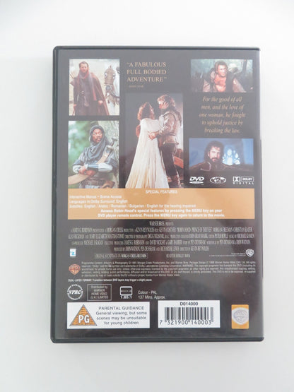 ROBIN HOOD: PRINCE OF THIEVES (DVD) KEVIN COSTNER MORGAN FREEMAN 1991 REGION 2 Movie posters