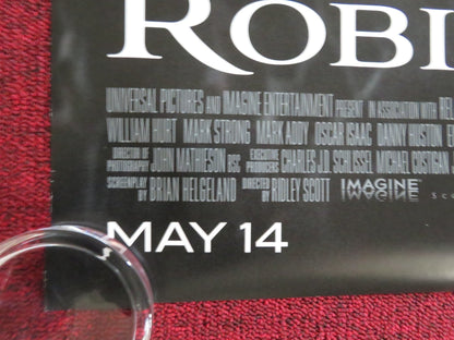 ROBIN HOOD US ONE SHEET ROLLED POSTER RUSSELL CROWE CATE BLANCHETT 2010 Rendezvous Cinema Movie posters