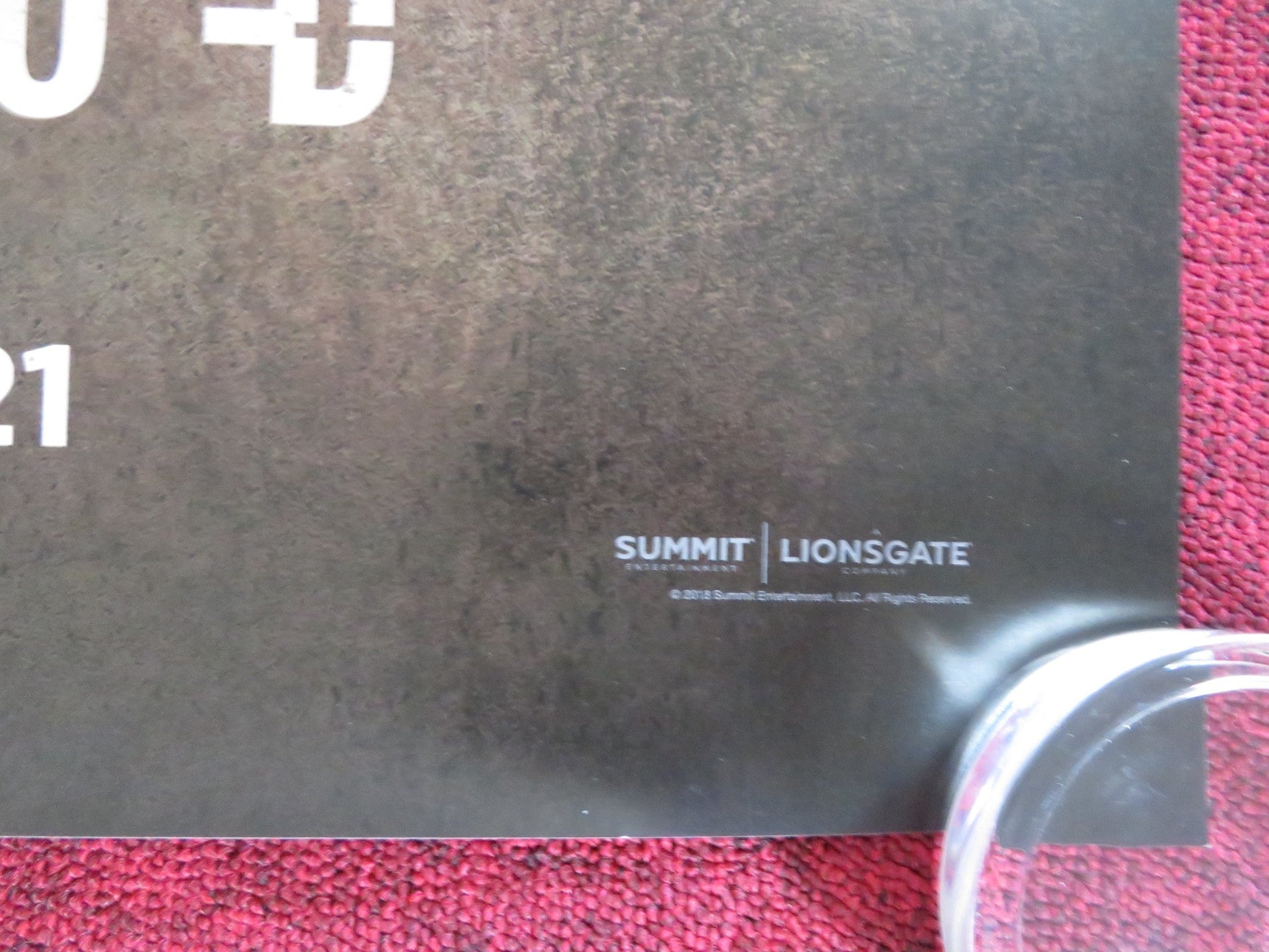 ROBIN HOOD US ONE SHEET ROLLED POSTER TARON EGERTON JAMIE FOXX 2018 Rendezvous Cinema Movie posters