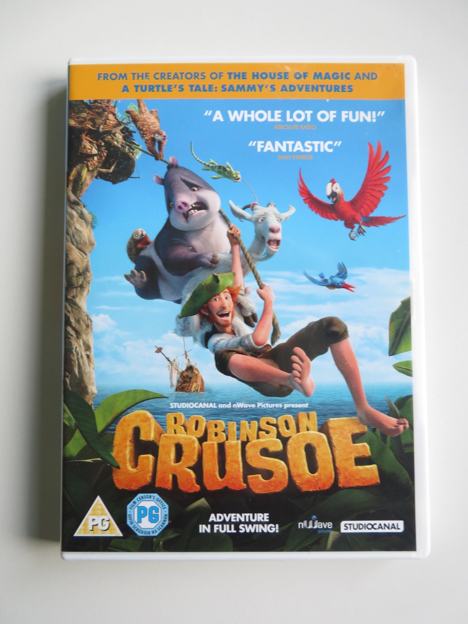 ROBINSON CRUSOE (DVD) MATTHIAS SCHWEIGHOFER KAYA YANAR 2016 REGION 2 - Rendezvous Cinema