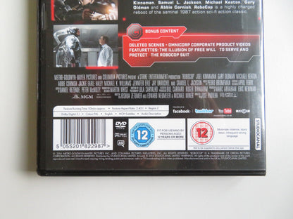 ROBOCOP (DVD) JOEL KINNAMAN MICHAEL KEATON GARY OLDMAN 2014 REGION 2 - Rendezvous Cinema