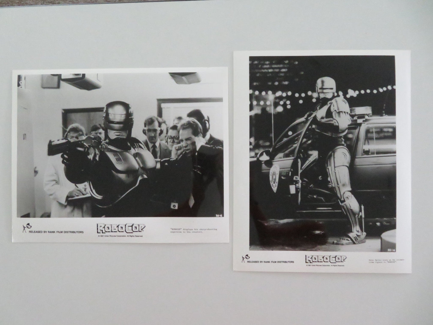 ROBOCOP MOVIE STILL PHOTO LOT OF 12 PETER WELLER NANCY ALLEN 1987 Movie posters