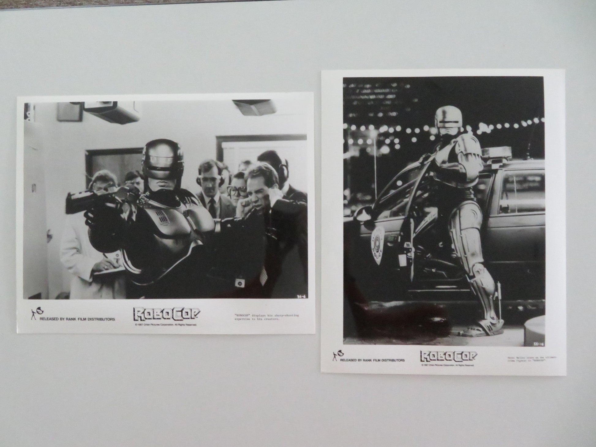 ROBOCOP MOVIE STILL PHOTO LOT OF 12 PETER WELLER NANCY ALLEN 1987 Movie posters