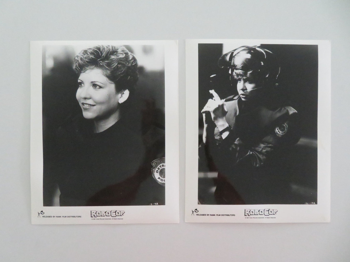 ROBOCOP MOVIE STILL PHOTO LOT OF 12 PETER WELLER NANCY ALLEN 1987 Movie posters
