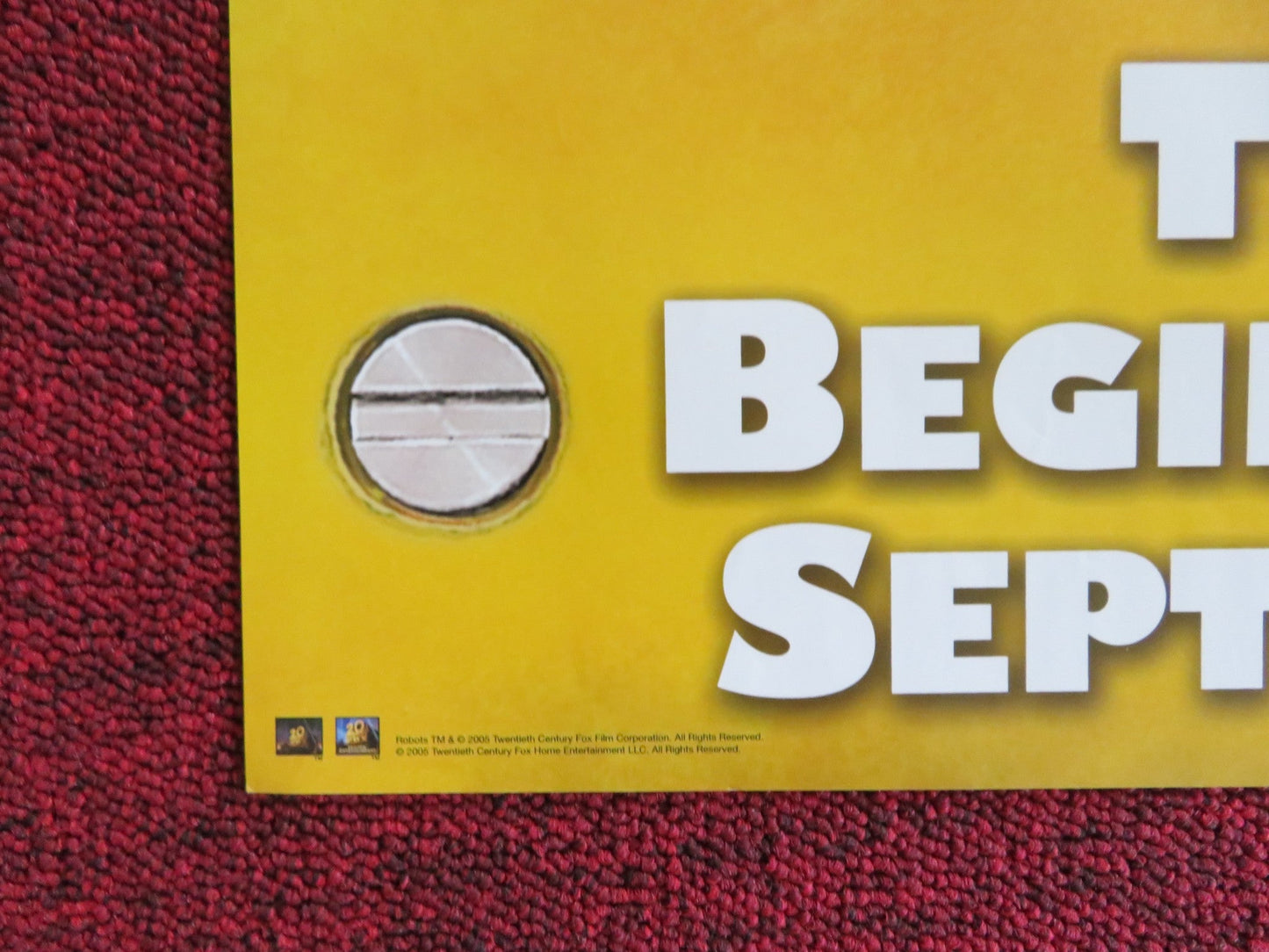 ROBOTS DVD POSTER PAULA ABDUL HALLE BERRY 2005 Rendezvous Cinema Movie posters