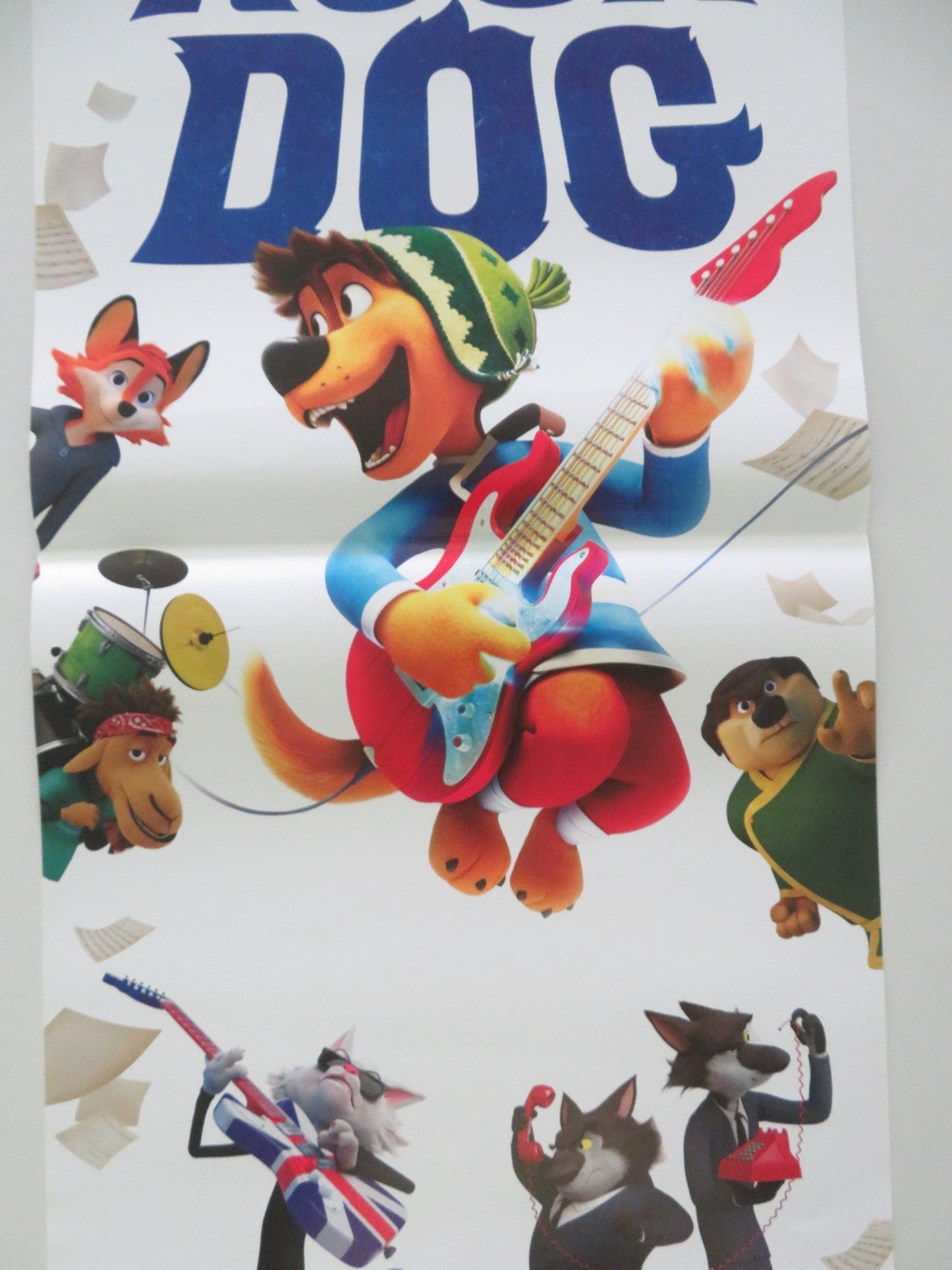 Rock Dog ITALIAN LOCANDINA POSTER Luke Wilson Eddie Izzard 2016 Movie posters