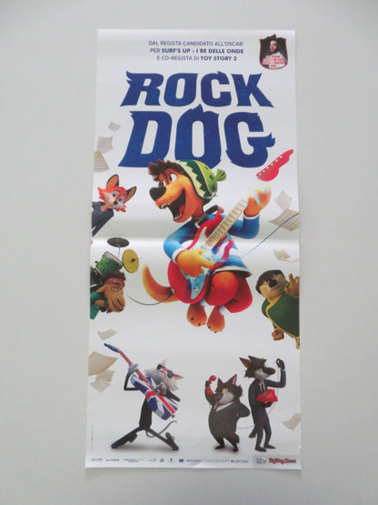 Rock Dog ITALIAN LOCANDINA POSTER Luke Wilson Eddie Izzard 2016 Movie posters