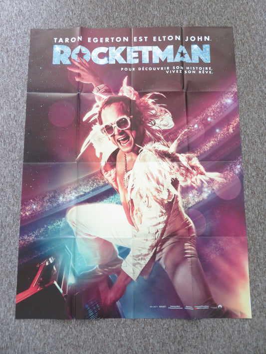 Rocketman French Grande Poster Taron Egerton Jamie Bell Richard Madden 2019 Movie posters