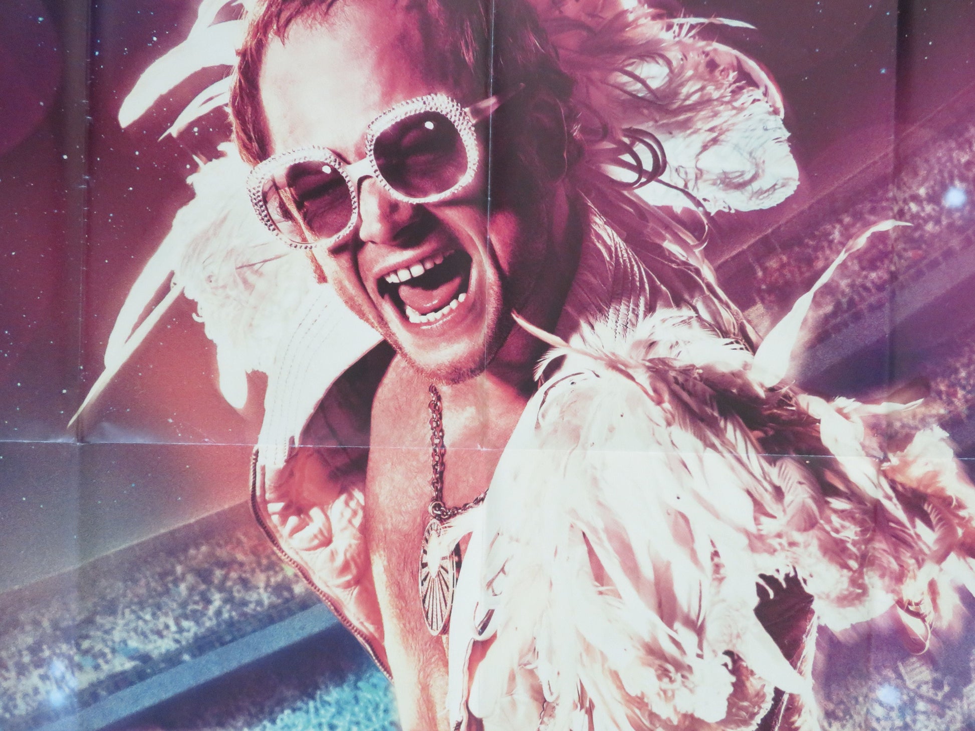 Rocketman French Grande Poster Taron Egerton Jamie Bell Richard Madden 2019 Movie posters