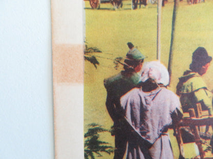 ROGUES OF SHERWOOD FOREST - #4 LOBBY CARD JOHN DEREK DIANA LYNN 1956 Rendezvous Cinema Movie posters