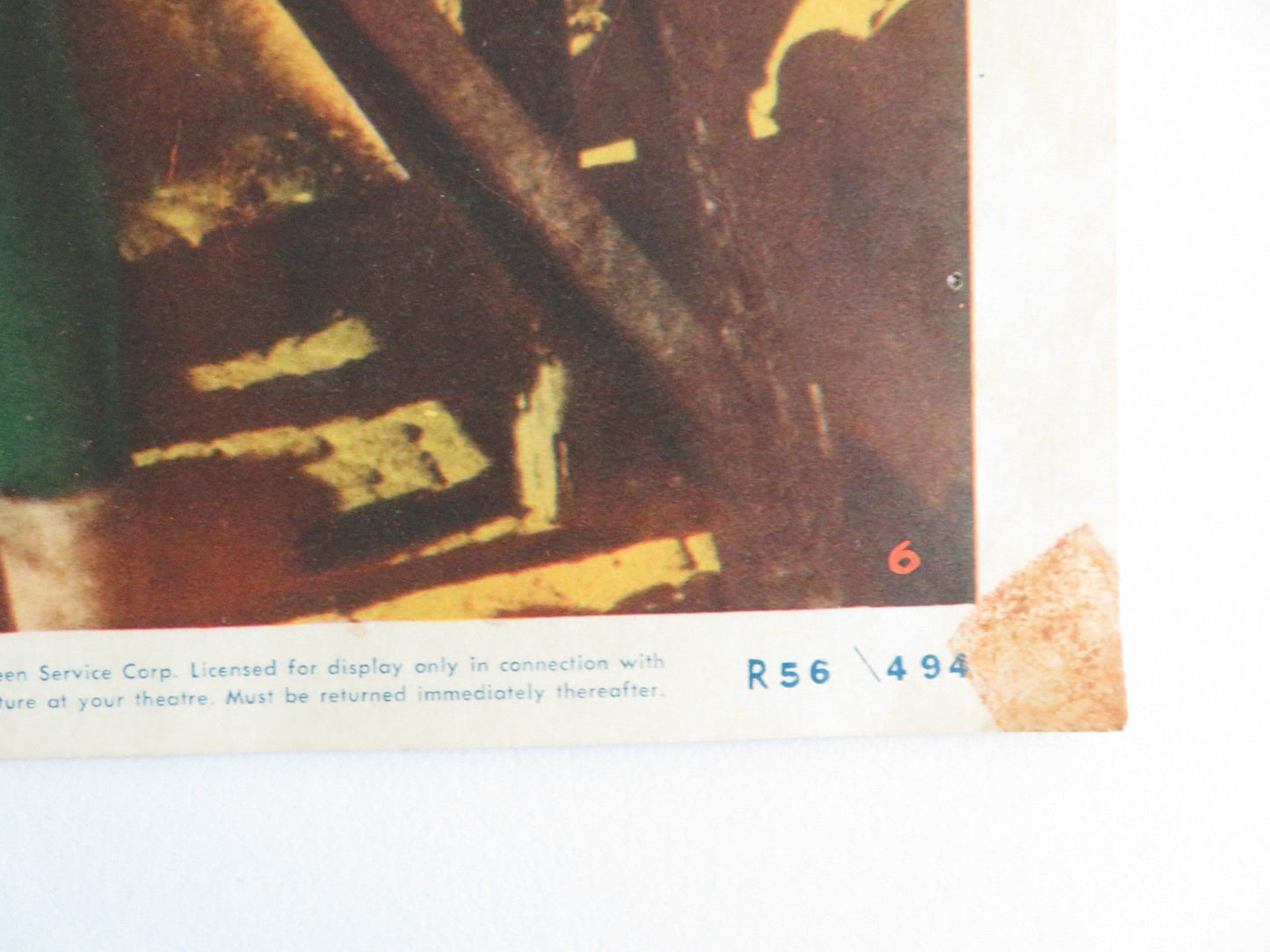 ROGUES OF SHERWOOD FOREST - #6 LOBBY CARD JOHN DEREK DIANA LYNN 1956 Rendezvous Cinema Movie posters