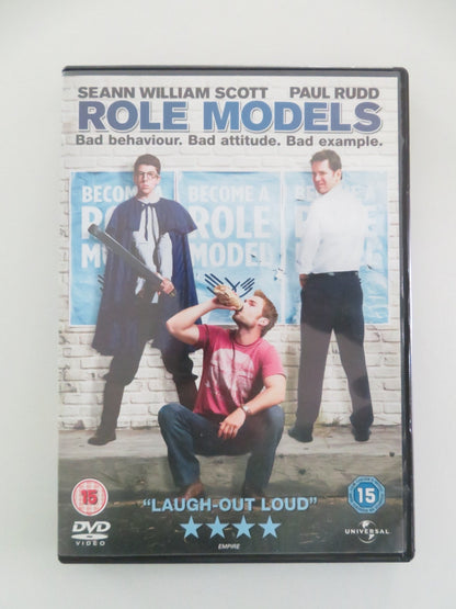 ROLE MODELS (DVD) PAUL RUDD SEANN WILLIAM SCOTT 2008 REGION 2, 4, 5 Movie posters
