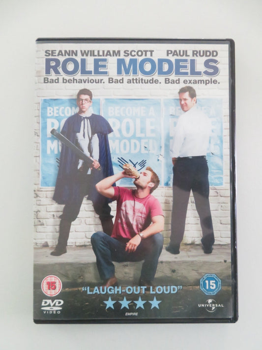 ROLE MODELS (DVD) PAUL RUDD SEANN WILLIAM SCOTT 2008 REGION 2, 4, 5 Movie posters
