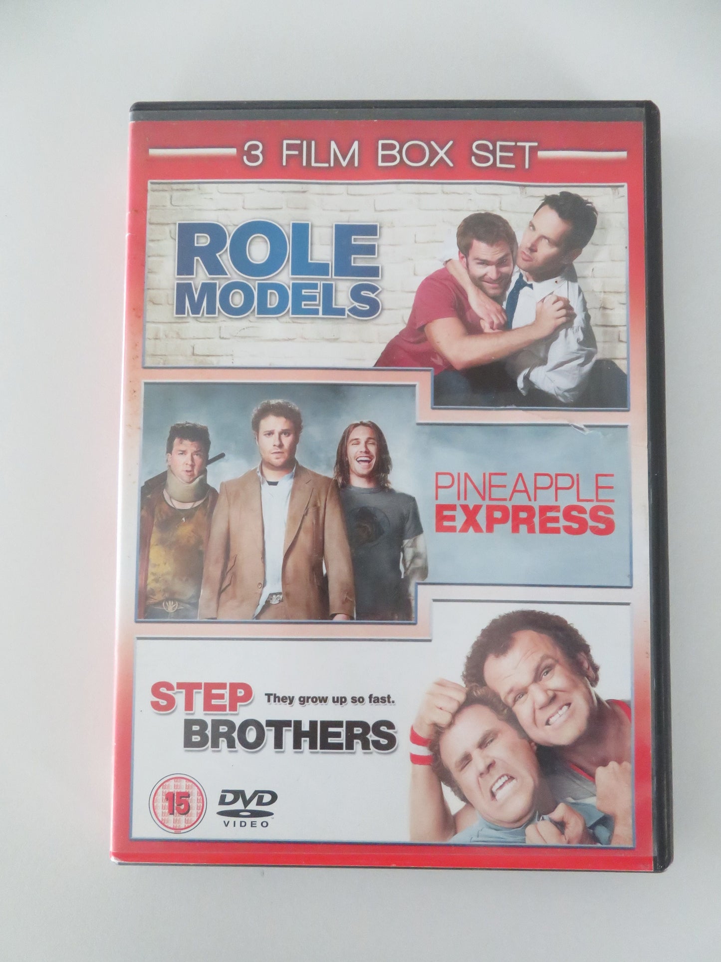 Role Models, Pineapple Express and Step Brothers (DVD) Paul Rudd 2008 Region 2 Movie posters