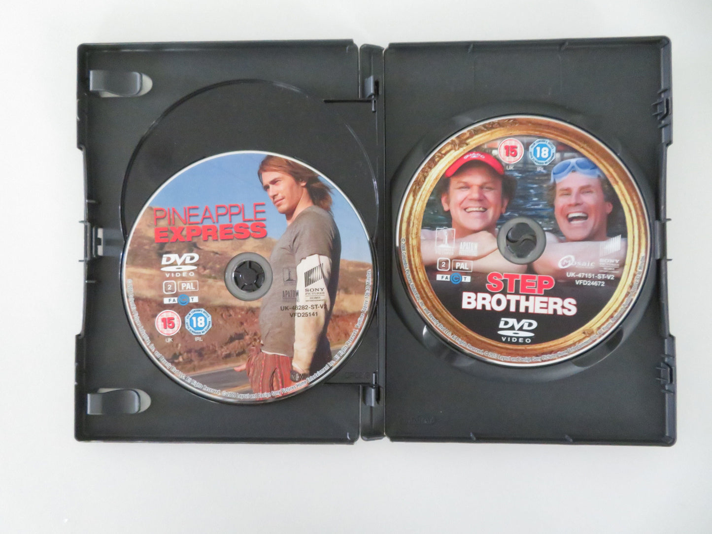 Role Models, Pineapple Express and Step Brothers (DVD) Paul Rudd 2008 Region 2 Movie posters