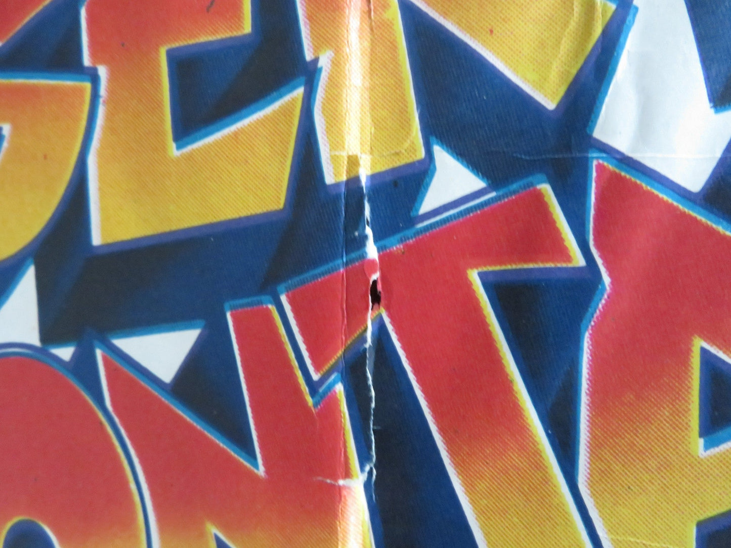 ROLLER COASTER RABBIT ARGENTINA POSTER FOLDED KATHLEEN TURNER C. FLEISCHER 1990 Rendezvous Cinema Movie posters