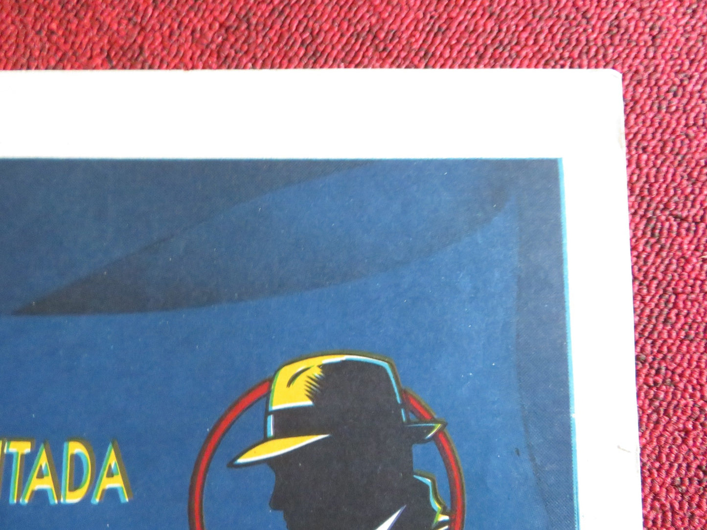 ROLLER COASTER RABBIT ARGENTINA POSTER FOLDED KATHLEEN TURNER C. FLEISCHER 1990 Rendezvous Cinema Movie posters