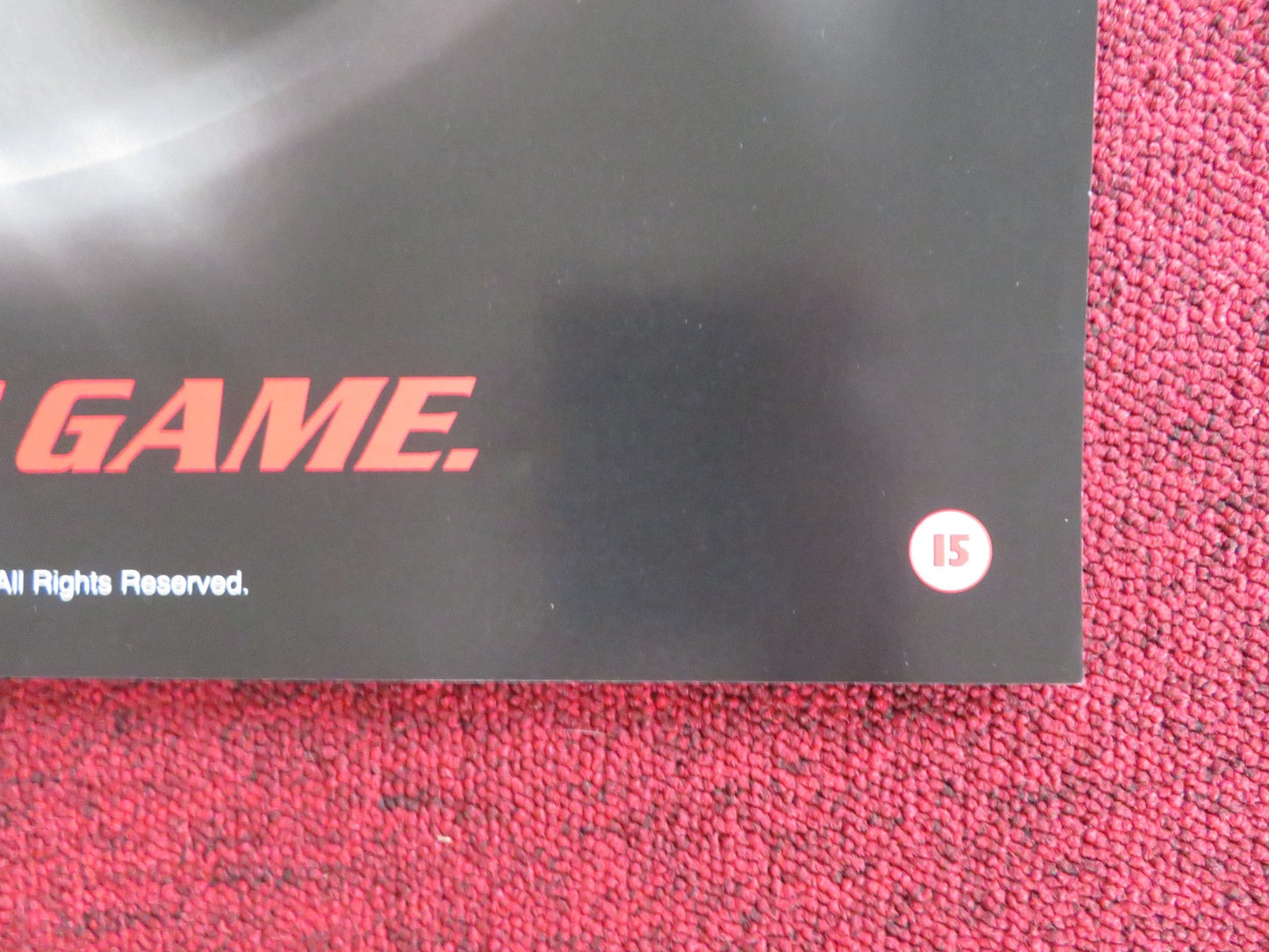 ROLLERBALL VHS VIDEO POSTER CHRIS KLEIN JEAN RENO 2001 Rendezvous Cinema Movie posters