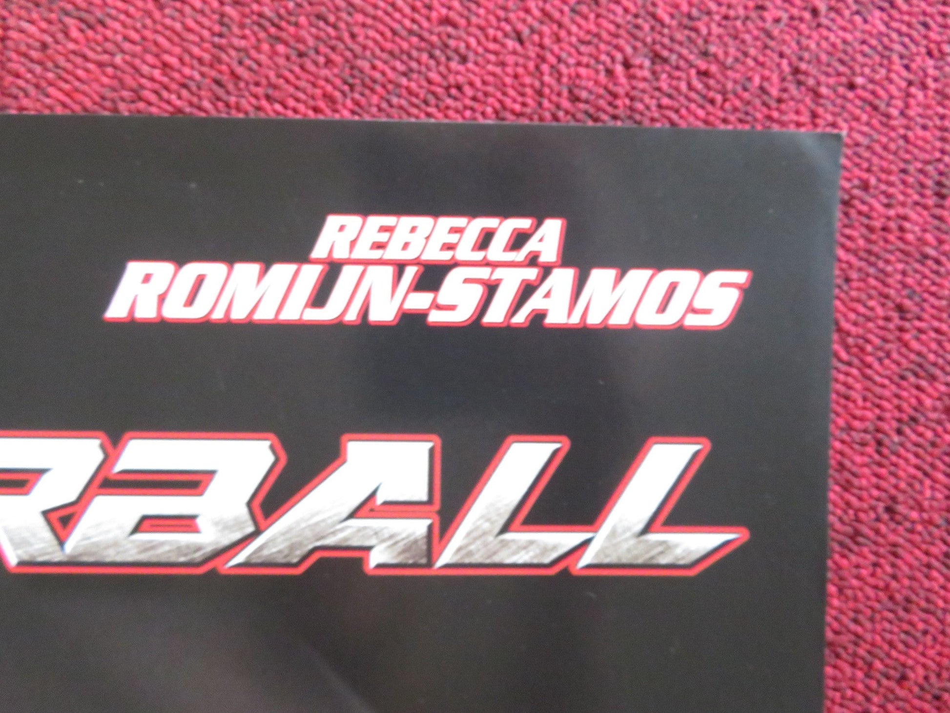 ROLLERBALL VHS VIDEO POSTER CHRIS KLEIN JEAN RENO 2001 Rendezvous Cinema Movie posters