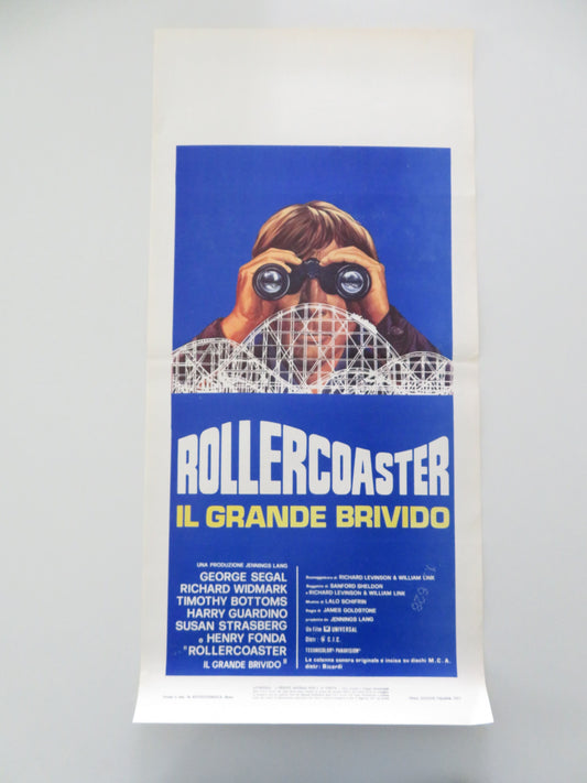 Rollercoaster Italian Locandina Poster George Segal Richard Widmark 1977 Movie posters