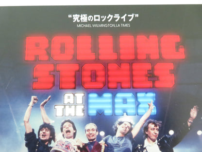Rolling Stones: At the Max Japanese Chirashi (B5) Poster Jagger Richards R2025 Movie posters