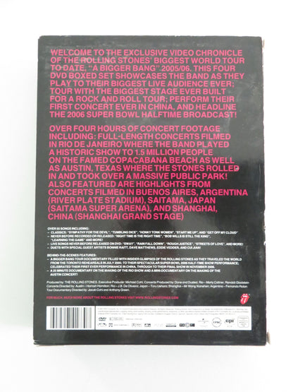 Rolling Stones: The Biggest Bang (DVD BoxSet) Jagger Richards 2007 Region 0 Movie posters